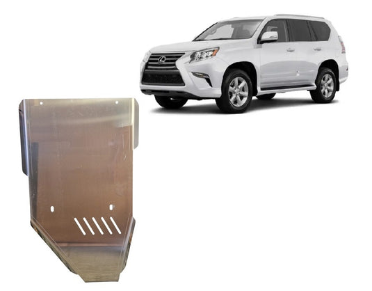 Gearbox - metallic shield aluminum Lexus GX460 (6mm)