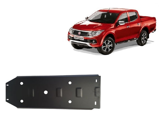 Fuel tank - metallic shield Fiat Fullback (2mm)