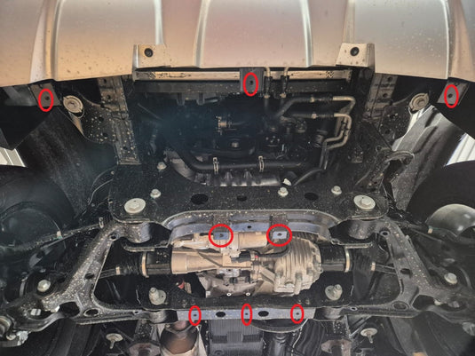 Scut motor din aluminiu Baic Beijing BJ60 (4mm)