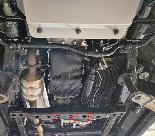 Getriebe - Metallic Shield Din Aluminiu Baic Peking BJ60 (4 mm)