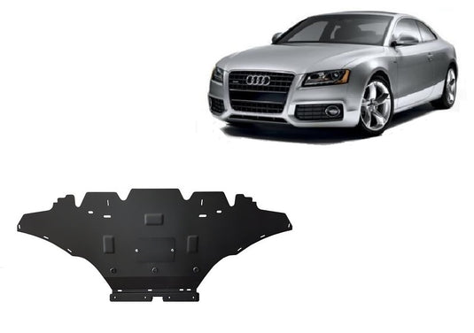 Engine - metallic shield Audi A5 - benzină (2mm)