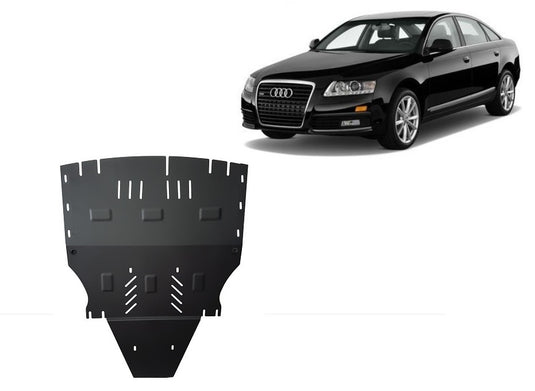 Engine - metallic shield Audi A6, fără laterale (2mm)
