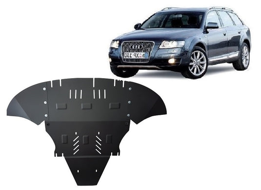 Engine - metallic shield Audi A6 Allroad cu lateral (2mm)
