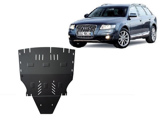 Engine - metallic shield Audi A6 Allroad , fără lateral (2mm)