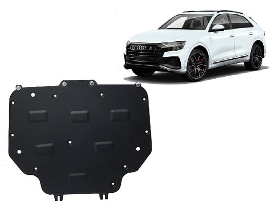 Getriebe - Metallic Shield Audi Q8 (2mm)