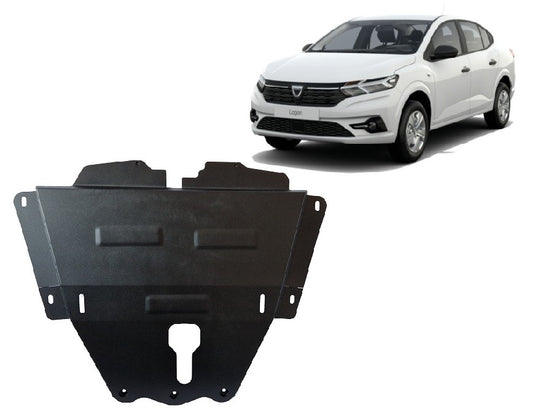Motor - Metallic Shield Dacia Logan (2 mm)