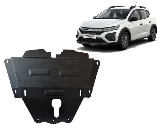 Engine - metallic shield Dacia Sandero Stepway (2mm)