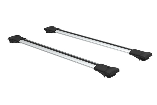 Roof rack cross bars Turtle Air-v9, silver color, dedicated for VOLKSWAGEN TRANSPORTER (T6) VAN 16-