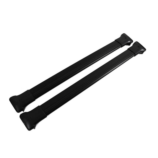 Set von Flügelriegel Dachträgerkreuzstangen, schwarze Farbe, für Ford Ranger 2012-2023 entwickelt