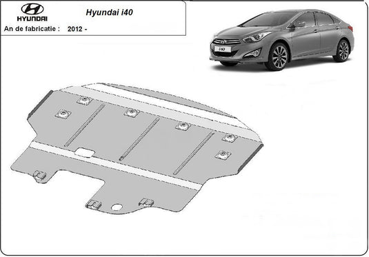 Engine metal shield - Hyundai i40 combi (2011-2015)