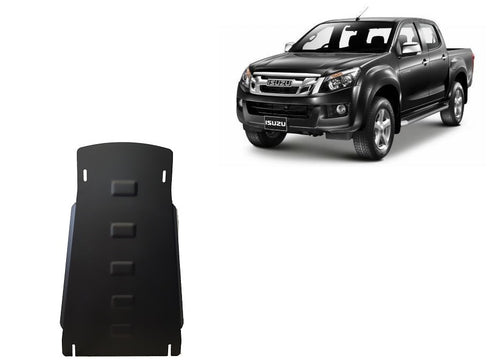 Boîte de vitesses - blindage métallique Isuzu D-Max (3 mm)
