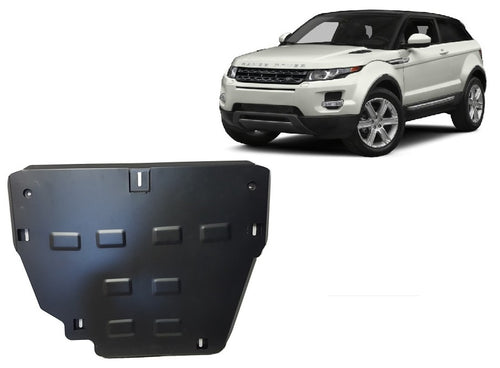 Moteur - bouclier métallique Range Rover Evoque (2 mm)