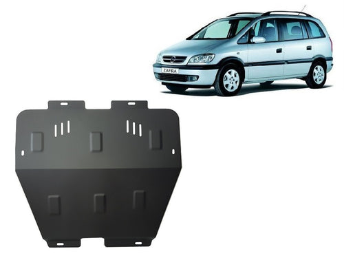 Motor - Metallic Shield Opel Zafira (2 mm)