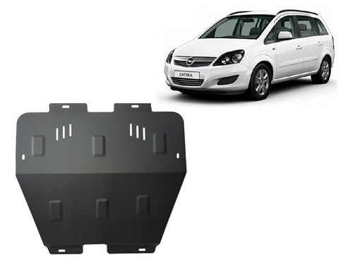 Motor - Metallic Shield Opel Zafira B (2 mm)