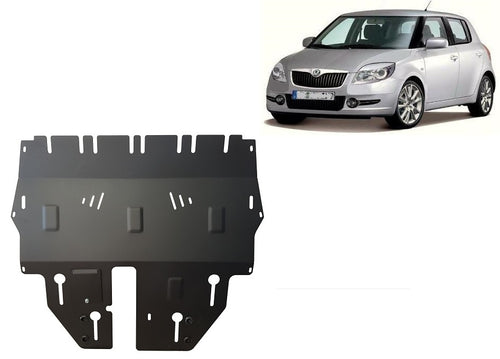 Motor - scut metalic Skoda Fabia 2 - Benzina (2mm)