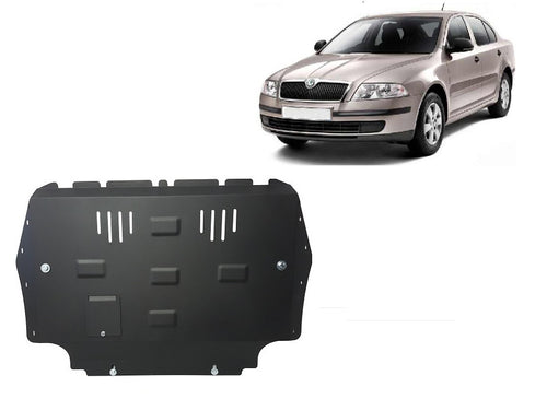 Moteur - bouclier métallique Skoda Octavia 2 (2 mm)