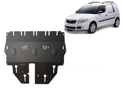 Moteur - bouclier métallique Skoda Praktik (2 mm)