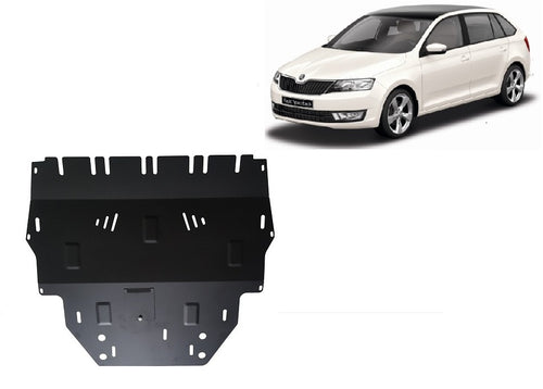 Moteur - bouclier métallique Skoda Spaceback (2mm)