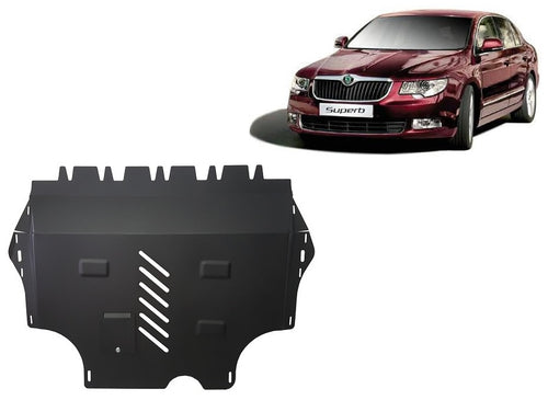 Moteur - bouclier métallique Skoda Superb (2 mm)