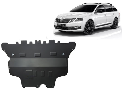 Moteur - bouclier métallique Skoda Octavia III - cutie de viteză automată (2mm)