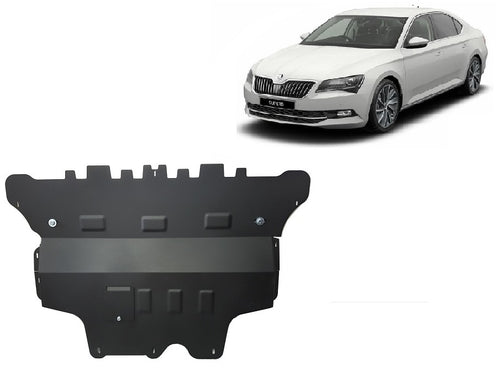 Moteur - bouclier métallique Skoda Superb - cutie de viteză automată (2mm)