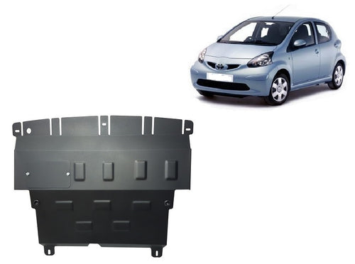 Moteur - bouclier métallique Toyota Aygo AB10 (2 mm)