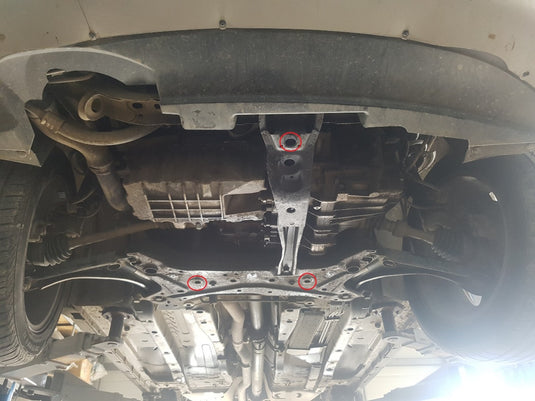 Engine - metallic shield Dodge Caliber (2mm)
