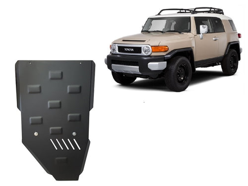 Boîte de vitesses - blindage métallique Toyota Fj Cruiser (2,5 mm)
