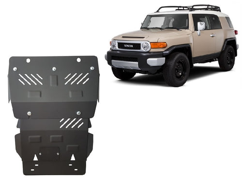 Moteur - bouclier métallique Toyota Fj Cruiser (2,5 mm)