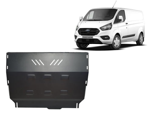 Motor - scut metalic Ford Transit Custom - tractiune fata (2mm)