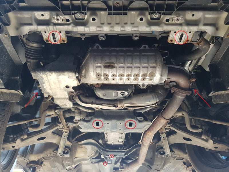 Încărcați imaginea în vizualizatorul Galerie, Cutie de viteze manuala - scut metalic Subaru Forester 4 (2mm)
