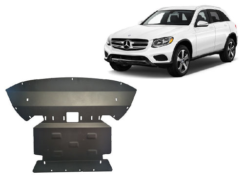 Motore - Mercedes SHIELD METALLICO GLC X253 (2,5 mm)