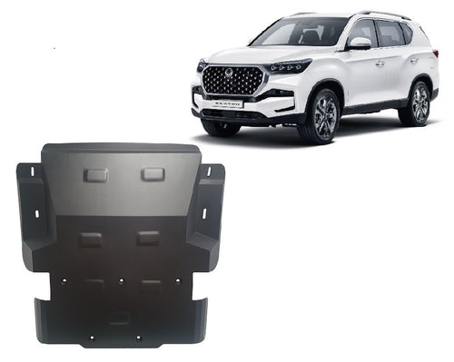 Moteur - bouclier métallique SsangYong Rexton (2 mm)