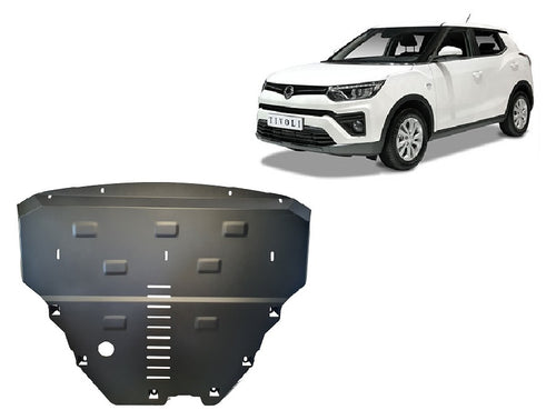 Moteur - bouclier métallique SsangYong Tivoli (2 mm)