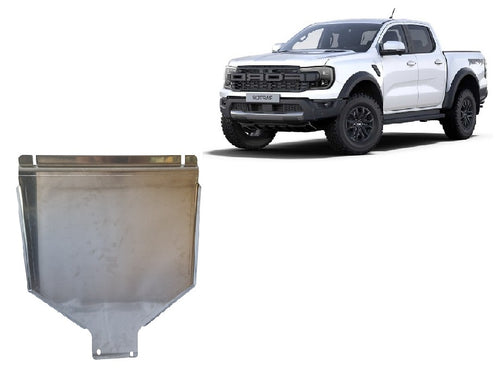 Boîte de vitesses - blindage métallique aluminium Ford Ranger Raptor (0 mm)