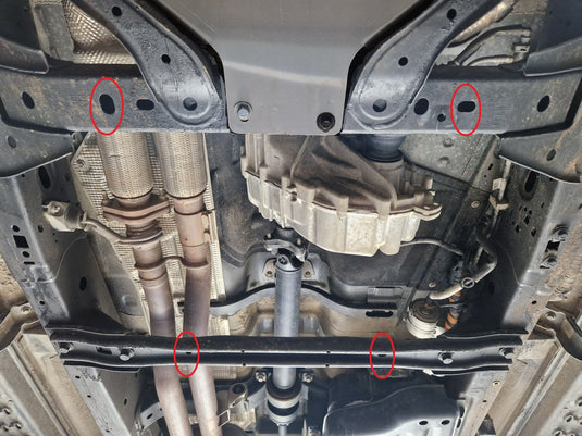 Bouclier métallique pour réducteur aluminium Ford Ranger Raptor (5mm)