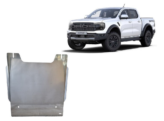 Bouclier métallique pour réducteur aluminium Ford Ranger Raptor (5mm)
