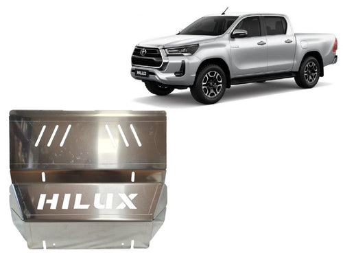 Radiateur Scut en aluminium Toyota Hilux Invincible (6 mm)