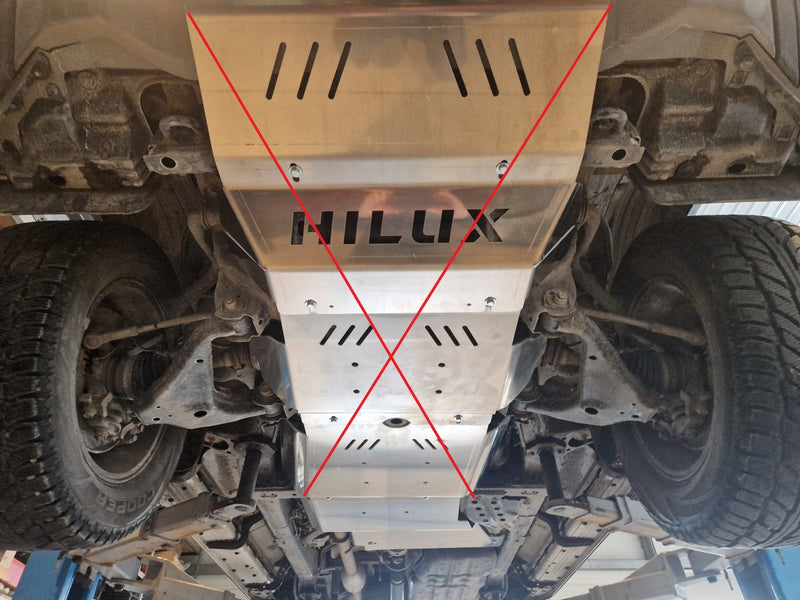 Încărcați imaginea în vizualizatorul Galerie, Scut metalic pentru reductor din aluminiu Toyota Hilux Invincible (6mm)
