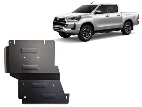 Bouclier métallique pour réducteur Toyota Hilux Invincible (3mm)