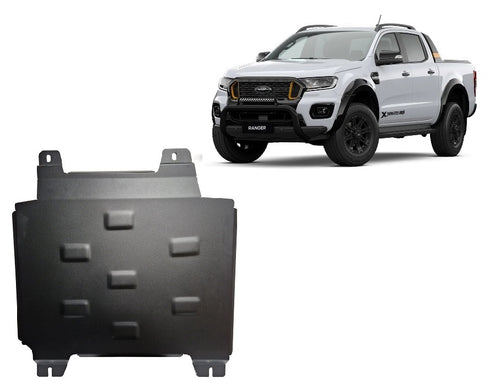 Boîte de vitesses - blindage métallique Ford Ranger (2 mm)