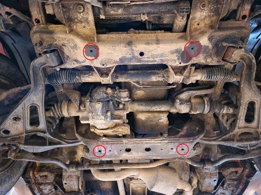 Engine - metallic shield Chevrolet Tracker (3mm)