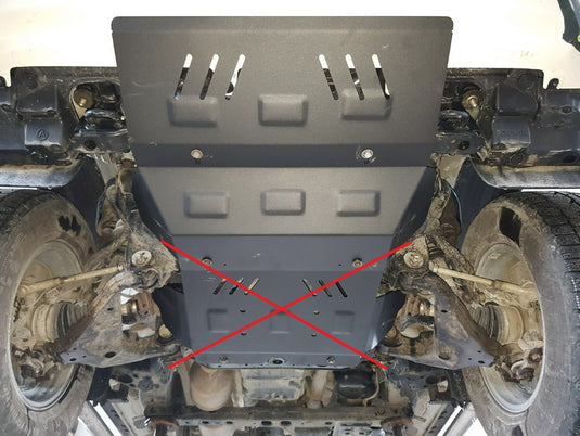 Radiatore - Metallic Shield Toyota Hilux Invincible (3 mm)