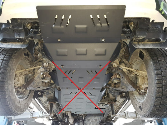 Radiatore - Metallic Shield Toyota Hilux Invincible (3 mm)
