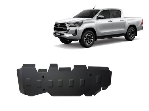 Réservoir de carburant - bouclier métallique Toyota Hilux Invincible (3 mm)