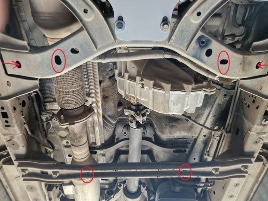 Bouclier métallique pour réducteur Ford Ranger (3 mm)