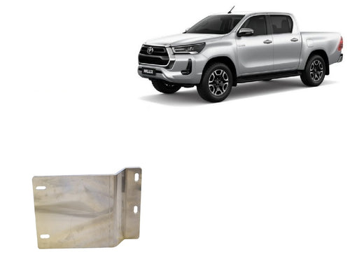 Scut aluminiu pentru senzor filtru de particule Toyota Hilux (6mm)