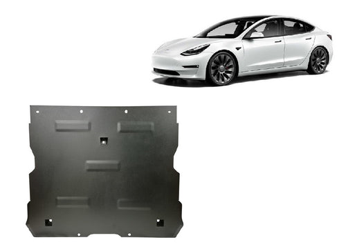 Motor - scut metalic Tesla Model Y AWD (2mm)