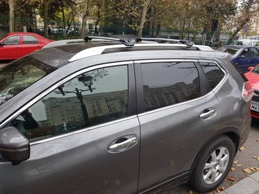 Load image into Gallery viewer, Roof rack cross bars Turtle Air-v1, silver color, dedicated for NISSAN X-TRAIL (T32) SUV 14-
