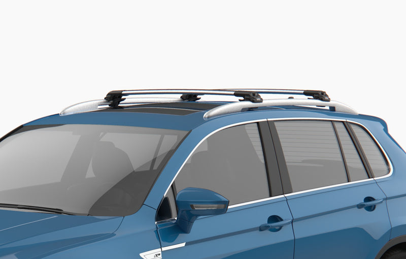 Load image into Gallery viewer, Roof rack cross bars Turtle Air-v1, silver color, dedicated for TOYOTA SIENNA (XL30) MPV 11-20
